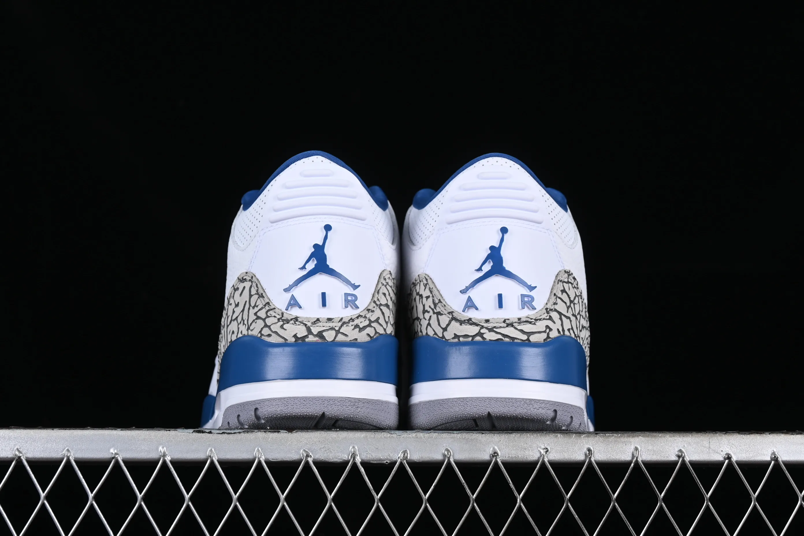 All categories Air Jordan Jordan series basketball shoes Air Jordan 3 Pure original Air Jordan Retro AJ3 Joe 3 white and blue Wizards CT8532-148